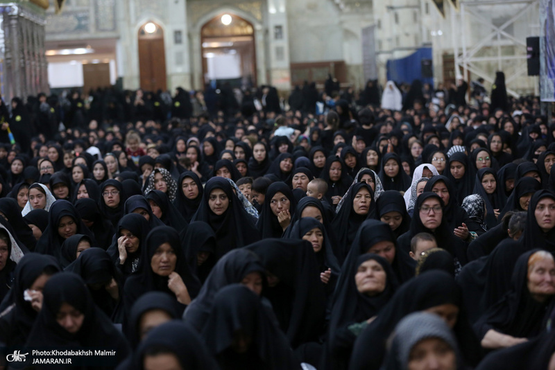 مراسم شام غریبان در حرم مطهر امام راحل