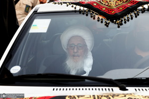 مراسم عزاداری شهادت حضرت علی(ع) با حضور آیت الله العظمی وحید خراسانی