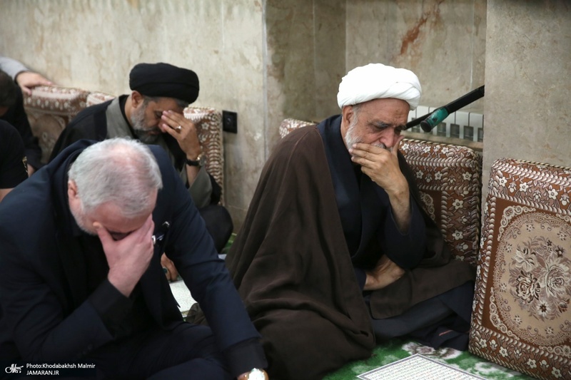 عزاداری اباعبدالله الحسین (ع) در حسینیه مکتب النبی (ص)