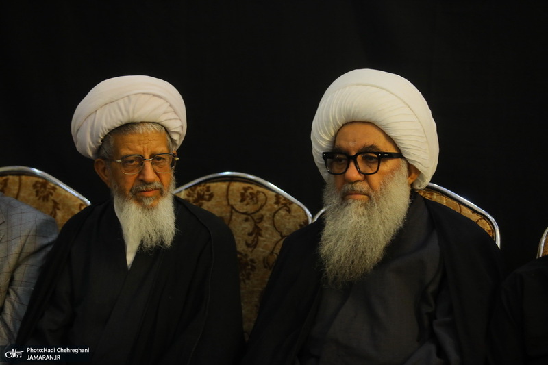 مراسم بزرگداشت همسر مرحوم آیت الله سید حسن طاهری خرم آبادی 