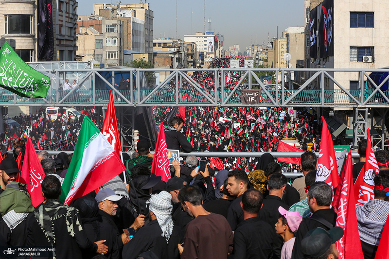 مراسم تشییع پیکر مطهر رهبر شهید انقلاب در تهران -3