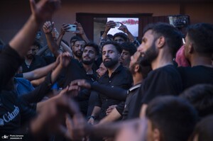 دسته عزاداری سنتی در کشمیر ھند