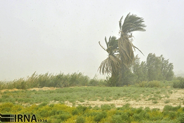 گرد باد در چم هندی هشت نفر را مصدوم کرد