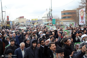 راهپیمایی حمایت از اقتدار و صلابت نظام مقدس جمهوری اسلامی ایران در قم