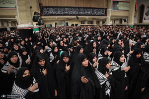 عزاداری هیئت‌های دانشجویی به مناسبت اربعین در حسینیه امام خمینی