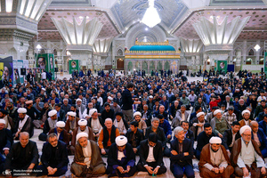 مراسم سالگرد شهادت حجت الاسلام محمد حسین صادقی نیلی در حرم مطهر امام خمینی (س)