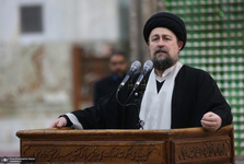 سید حسن خمینی: جنگ دوازده روزه شاهکار حمایتی مردم بود/ اگر عدالت سیاسی و اقتصادی و اجتماعی را رعایت نکرده و ظلم کرده‌ایم، دیگر ظلم نکنیم/ ۴۷ سال راه آمده ایم، هرجا به مشکل خورده ایم حمایت مردم آن را حل کرده است