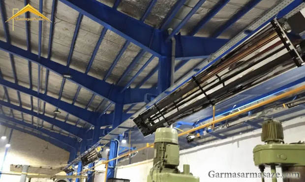 گرمایش سوله‌های صنعتی با هیتر تابشی