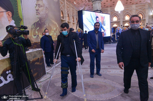 اجتماع کارگران به مناسبت دومین سالگرد شهادت حاج قاسم سلیمانی در حرم امام خمینی(س)