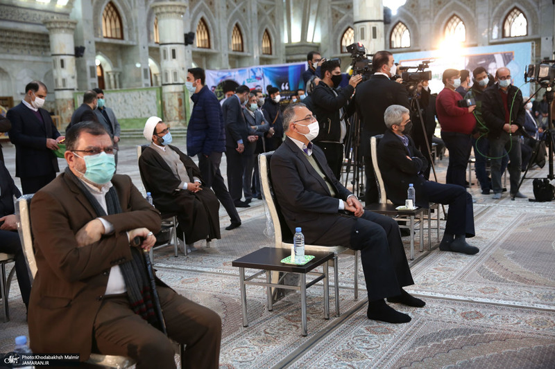 تجدید میثاق رئیس و نمایندگان مجلس شورای اسلامی با آرمان‌های امام خمینی(س)