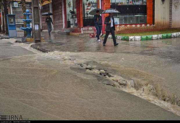 آبگرفتگی معابر برای لرستان پیش بینی می شود