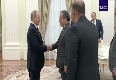 جلسه پوتین با عراقچی برگزار شد + فیلم