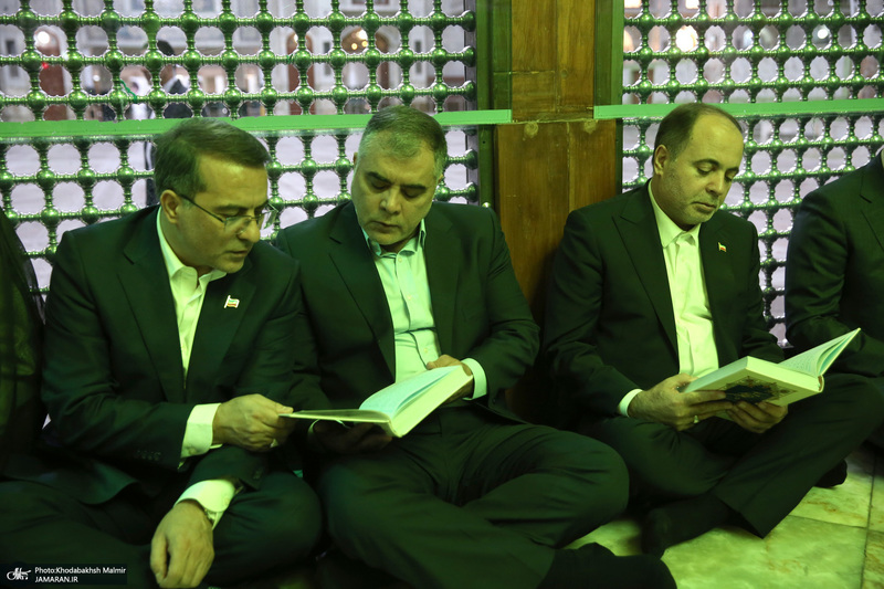 تجدید میثاق رئیس‌جمهور و اعضای دولت با آرمان‌های حضرت امام خمینی (س) - 2