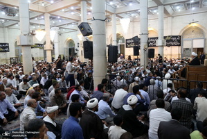 مراسم شصتمین سالگرد  ارتحال آیت الله العظمی بروجردی(ره) در مسجد اعظم قم