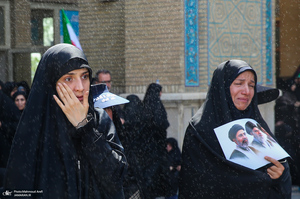 مراسم وداع با رهبر شهید انقلاب در مصلی تهران -3