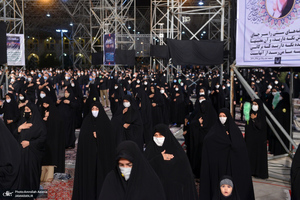 عزاداری شب هشتم محرم در حرم مطهر امام خمینی(س)