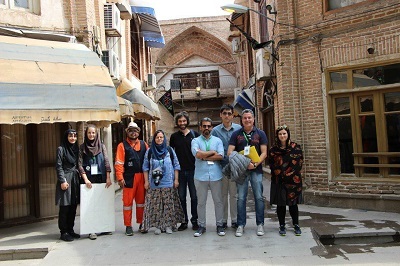 ترسیم زوایای تاریخی بازار جهانی تبریز توسط مستندنگاران بین المللی ورنادوک