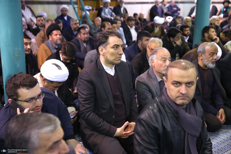 مراسم سالگرد رحلت آیت‌الله سید محمد موسوی بجنوردی در حسینیه جماران  -2