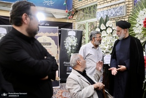 مراسم ختم مادر رسول صدرعاملى