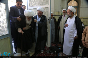 نخستین جلسه درس حضرت آیت الله العظمی وحید خراسانی در سال جدید تحصیلی