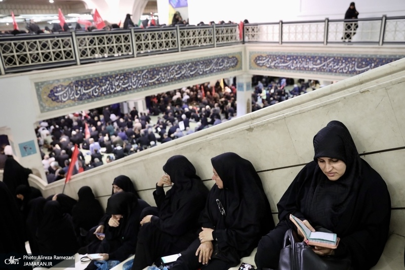 مراسم ختم رهبر شهيد در مصلی امام خمینی (ره)-1