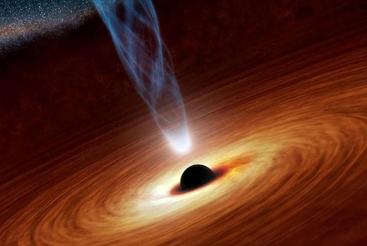 تصویری دیدنی از یک سیاه‌چاله هنگام بلعیدن یک ستاره

