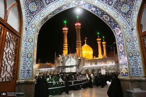 احیای شب بیست و یکم ماه مبارک رمضان در حرم مطهر حضرت معصومه (س)