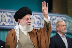 دیدار مسئولان نظام و سفرای کشورهای اسلامی با رهبر معظم انقلاب