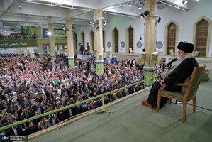 سخنرانی نوروزی رهبر معظم انقلاب در جمع اقشار مختلف مردم