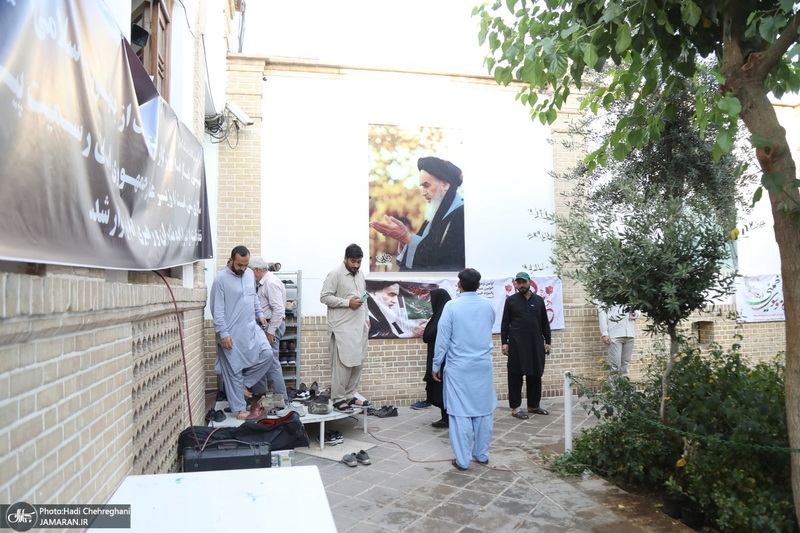 مراسم بزرگداشت رحلت امام خمینی (ره) و قیام 15 خرداد درجوار بیت تاریخی امام در قم