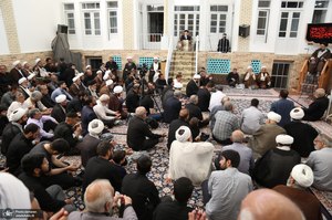 مراسم عزاداری شهادت امام صادق (ع)  در بیت آیت الله العظمی شبیری زنجانی