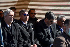 مراسم تشییع و خاکسپاری صلاح زواوی سفیر سابق فلسطین در تهران