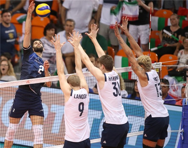 صعود تیم ملی والیبال ایران به عنوان تیم دوم/ شکست بی تاثیر شاگردان کولاکوویچ برابر آمریکا +عکس