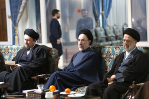 دیدار مجمع روحانیون مبارز و مجمع محققین حوزه علمیه قم با سید حسن خمینی