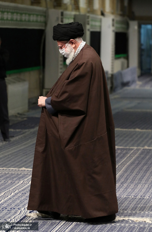 مراسم عزاداری رحلت رسول اکرم(ص) و شهادت امام حسن مجتبی(ع) با حضور رهبر معظم انقلاب