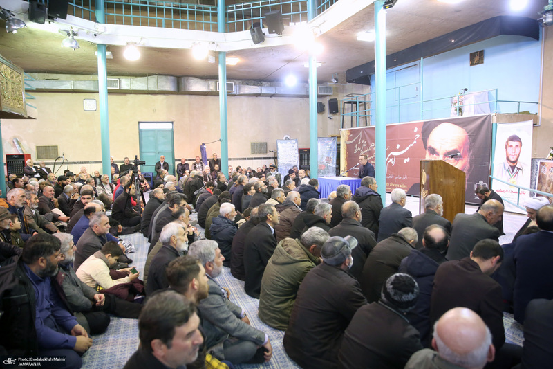 مراسم سی و پنجمین سالگرد گردان علی اکبر (ع) در حسینیه جماران