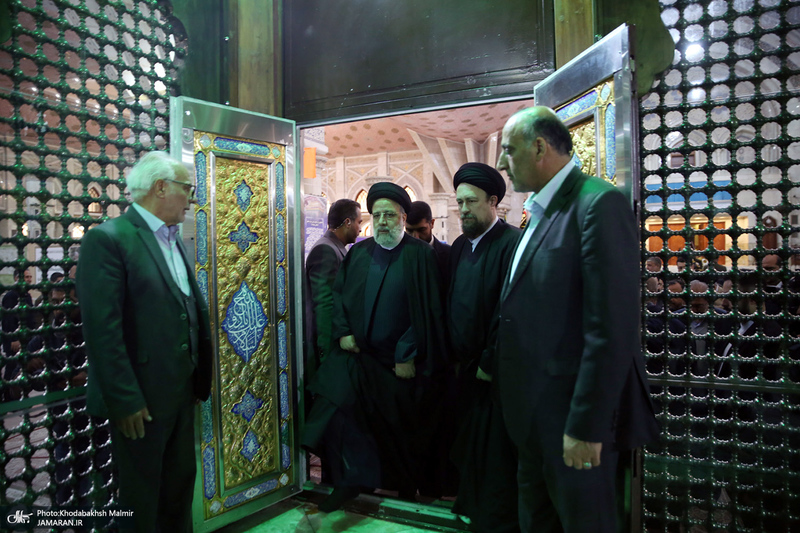 تجدید میثاق رئیس جمهور و اعضای دولت با آرمان های حضرت امام خمینی (س)