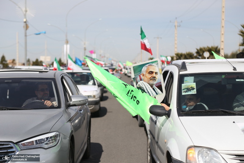 راهپیمایی 22 بهمن در قم - 2