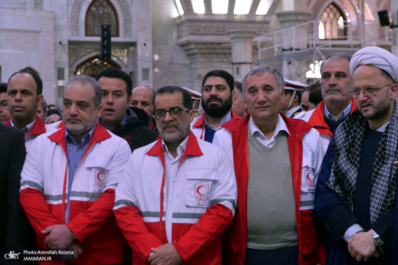 تجدید میثاق مدیران و کارکنان هلال احمر با آرمان های حضرت امام خمینی(س)