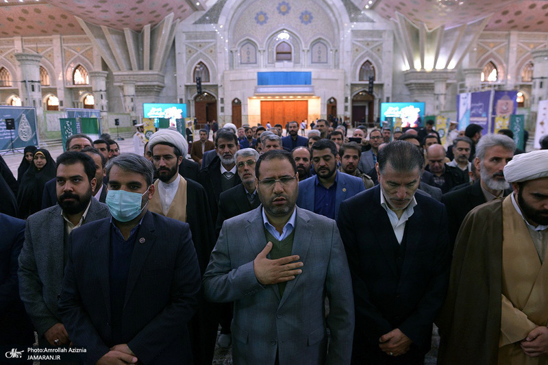 تجدید میثاق وزیر، معاونین و مدیران کل وزارت آموزش و پرورش با آرمان های حضرت امام (س)