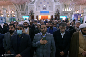 تجدید میثاق وزیر، معاونین و مدیران کل وزارت آموزش و پرورش با آرمان های حضرت امام (س)