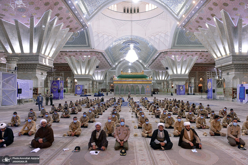 حلقه های محبت و معرفت با پرسنل وظیفه دژبان کل ارتش