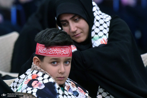 گردهمایی دانشجویان و طلاب بسیجی در حرم مطهر امام خمینی (س)