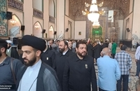 مراسم بزرگداشت مرحوم آیت‌الله العظمی محفوظی در حرم مطهر رضوی (19)