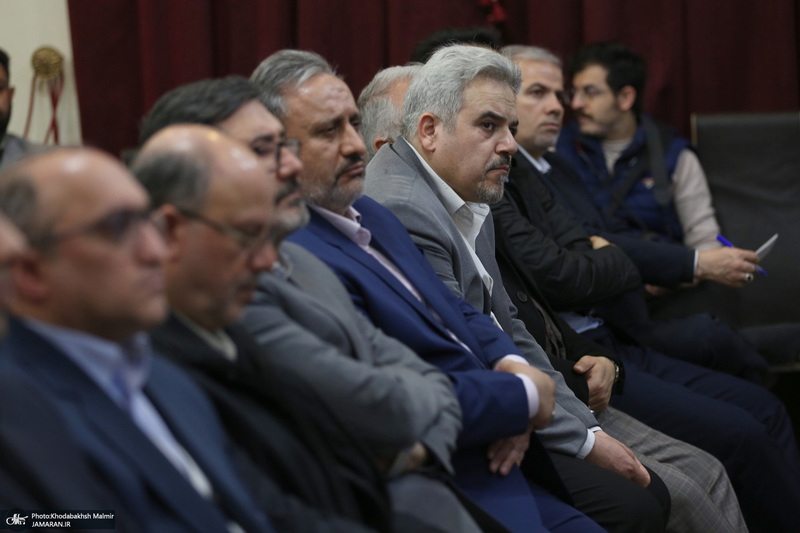 دیدار رئیس سازمان اداری و استخدامی و مدیران نظام اداری کشور با سید حسن خمینی