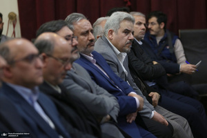 دیدار رئیس سازمان اداری و استخدامی و مدیران نظام اداری کشور با سید حسن خمینی