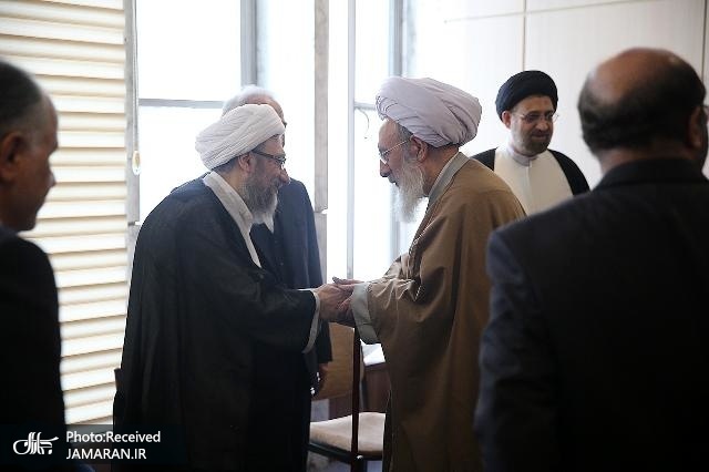 دیدار مسئولین کشوری و لشگری با رئیس مجمع تشخیص مصلحت نظام