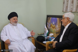 دومین روز سفر محمدرضا عارف به قم
