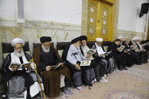 مراسم سالگرد ارتحال امام خمینی (س) از سوی رهبر معظم انقلاب اسلامی در قم