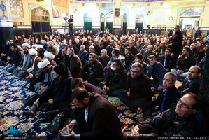 مراسم چهلمین روز درگذشت آیت الله هاشمی رفسنجانی(ره) در مسجد امیر المومنین(ع)